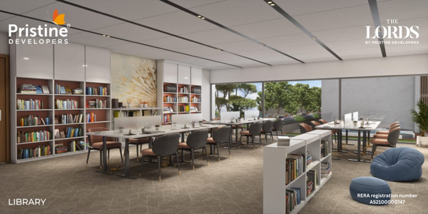 Library at Pristine The Lords Pune